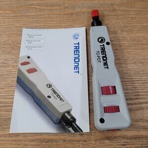 TRENDnet Professional Punch Down Tool model TC-PDT - 110 66 & KR Krone Blades